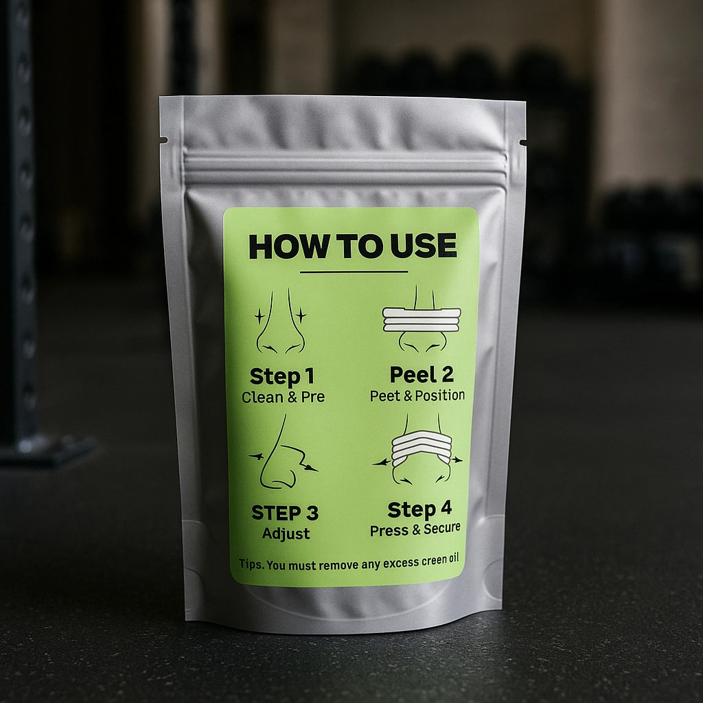 Les bandes nasales pour al course à pie