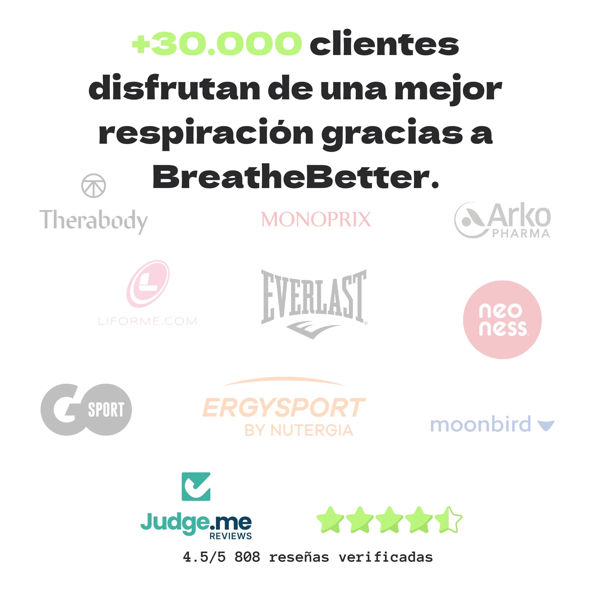 Tiras nasal BreatheBetter